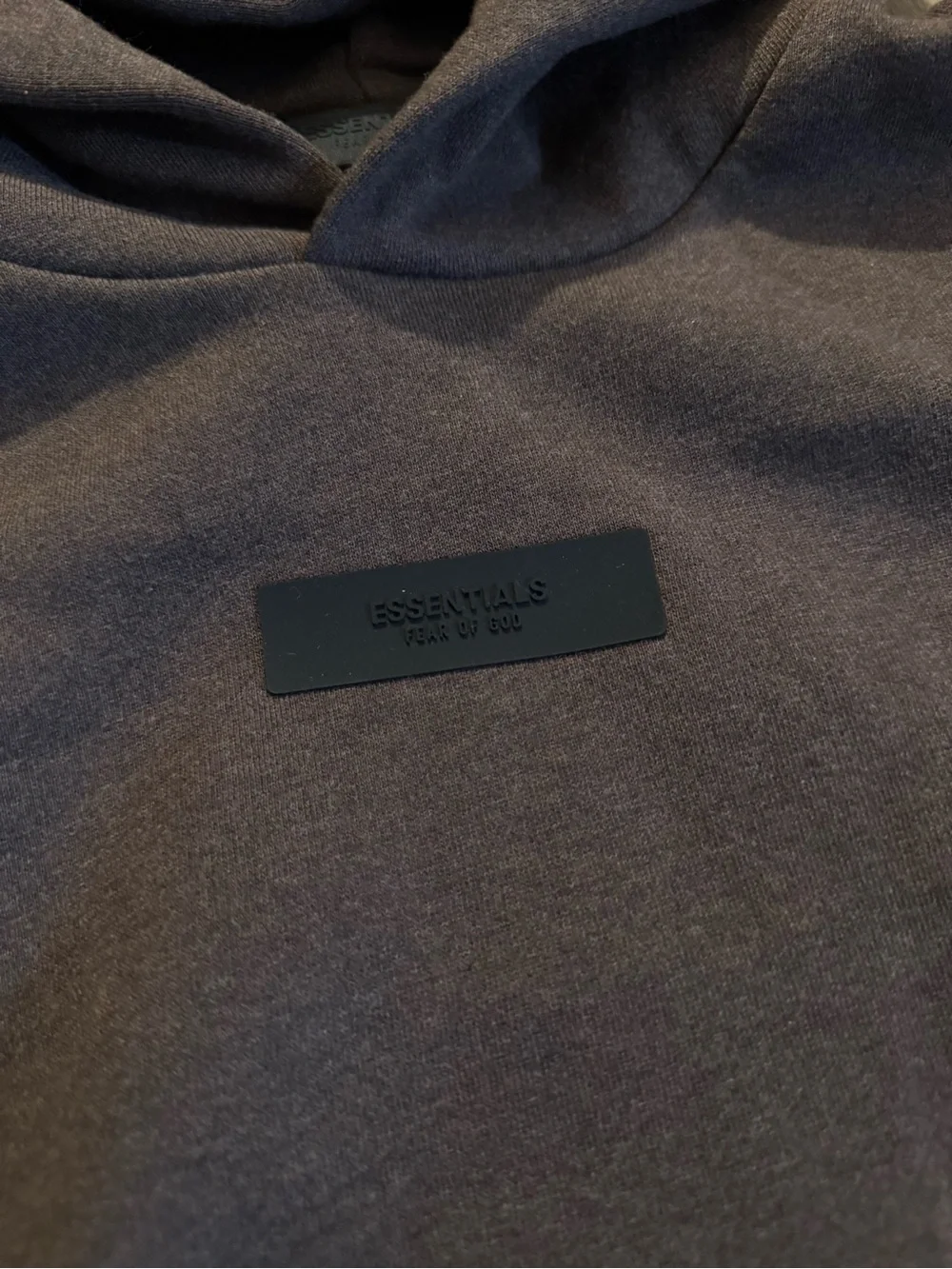 Essentials Brown Pullover Hoodie